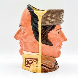Davy Crockett Santa Anna D6729 - Large - Royal Doulton Character Jug