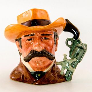 Wyatt Earp D6711 - Odd Size - Royal Doulton Character Jug