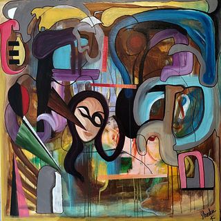 Sheeba Khan Acrylic on Canvas