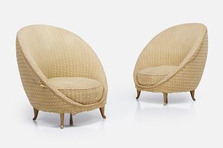 Guglielmo Veronesi, Petite Lounge Chairs (2)