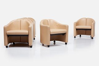 Eugenio Gerli, Split-Back Chairs (6)