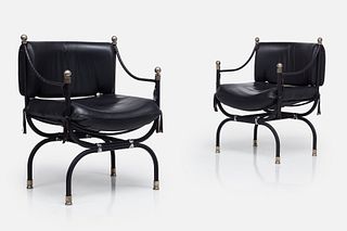 Italian, Savonarola Chairs (2)