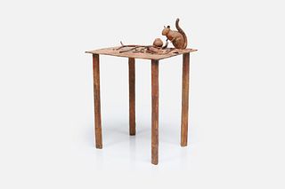 Bruce Newell, 'Squirrel' Table