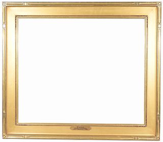 Arts & Crafts Style Gold Frame - 25 1/8 x 30 1/8