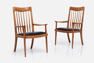 John Nyquist, High-Back Armchairs (2)
