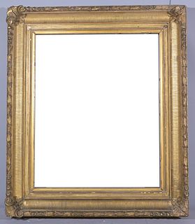 American 1860's Gilt Wood Frame - 27.5 x 22.5
