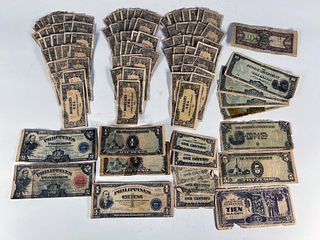 WWII ERA PHILIPPINE BANKNOTES PAPER CURRENCY MONEY 