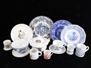 ASSORTMENT OF PORCELAIN DISHES