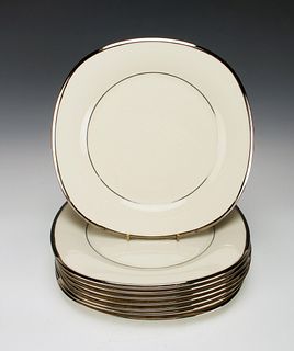 8 LENOX DIMENSIONS COLLECTION SOLITAIRE PLATES