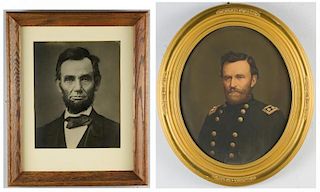 Lincoln & Grant Prints, 2 items