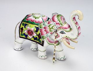 COLORFUL INDIAN ELEPHANT 