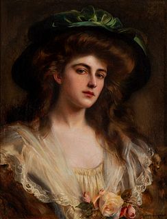 Mujer con sombrero (ca. 1900 - 1920)