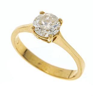 Diamond ring GG 750/000 with o