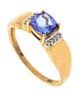 Tanzanite diamond ring GG 375/