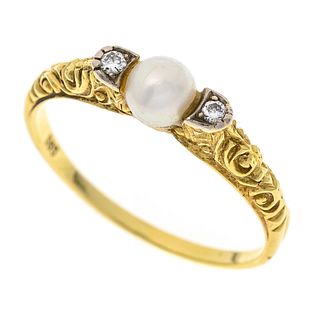 Pearl-cut diamond ring GG 585/