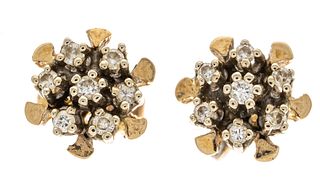 Diamond earrings GG 585/000 wi