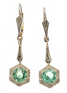 Art Nouveau earrings GG 585/00