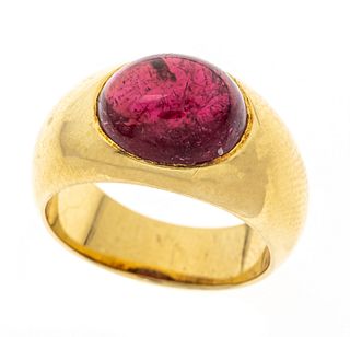 Rubellite ring GG 750/000 with