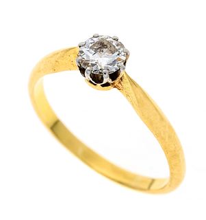Solitaire diamond ring GG 750/