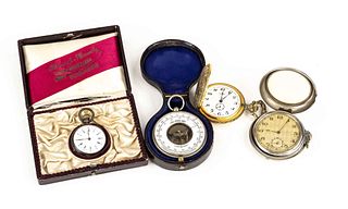 Convolute of 3 pocket watches,