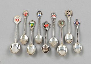 41 Souvenir spoon and a fork, G