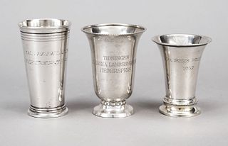 Three cups, Sweden, 20th centur