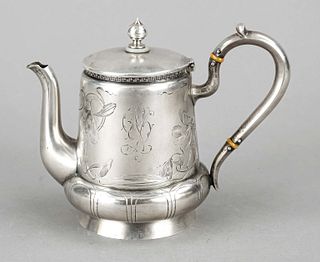 Teapot, hallmarked Russia, 1st