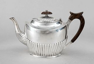 Teapot, England, 1884, maker's