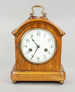 Table clock mahogany, Gustav B
