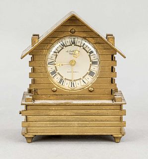 Alarm clock with music box in
