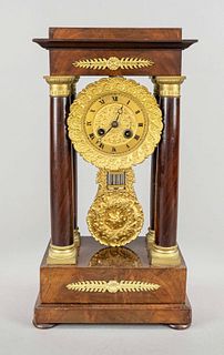 Mahogany portal clock, 2nd hal