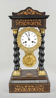 Portal clock, 2nd half of the