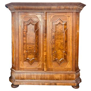 Baroque plank cabinet, 18th cen