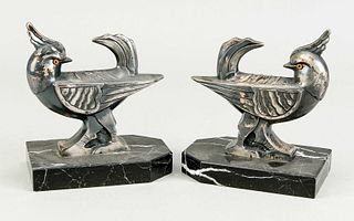 Pair of art deco bookends circ