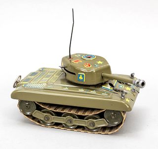Historical tin toy, tank T99,