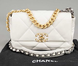 Chanel, Quilted 19 Flap Bag Medium