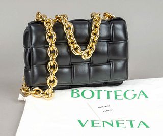 Bottega Veneta, Black Padded Chain