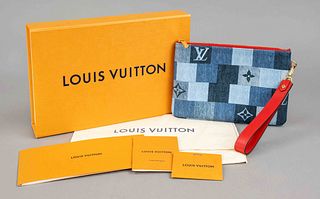 Louis Vuitton, Denim Monogram Check