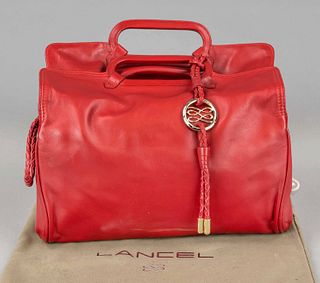Lancel, small vintage handbag, soft