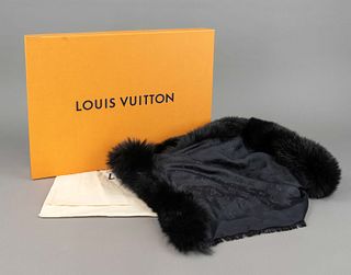 Louis Vuitton, fur scarf/stole, bla