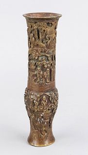 Bronze vase, China, Qing dynasty(16