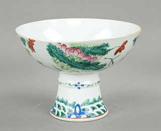 Large porcelain goblet ''The Season