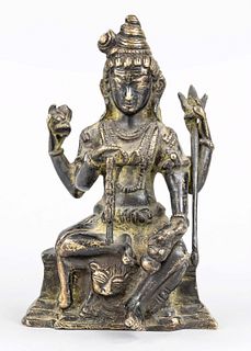 Shiva as ascetic, India, 20th c., y