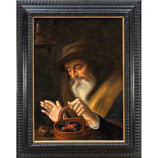 Anonymous Old Master c. 1700, old m
