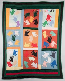 Sarah Mary Taylor "Hands" Quilt