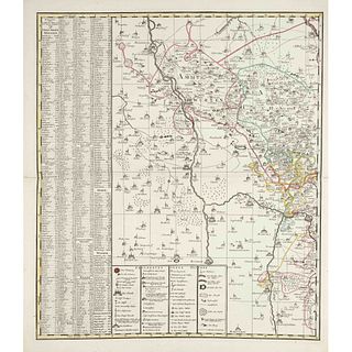 Historical map of Oschatz Amt-Meiss