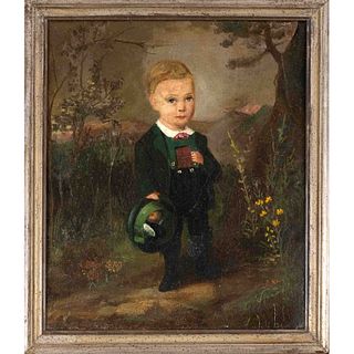 Unidentified painter c. 1860, portr