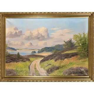 Borge Ruud (*1925), wide landscape,