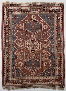 Antique Persian Afshar area rug