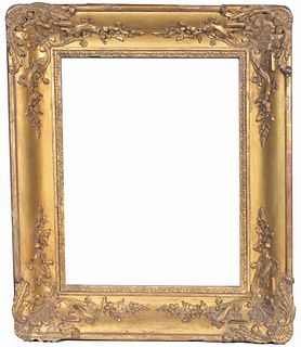 French Empire 1831 Gilt Frame - 16 x 12.25